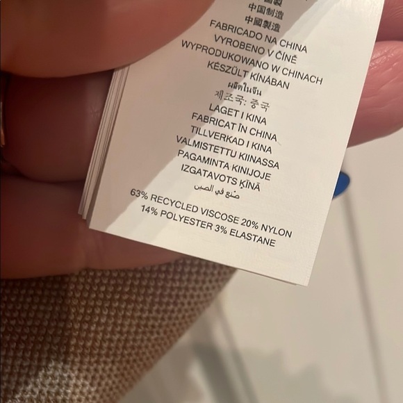 Michael Kors Tan and White Halter Sheath Dress - Picture 8 of 9